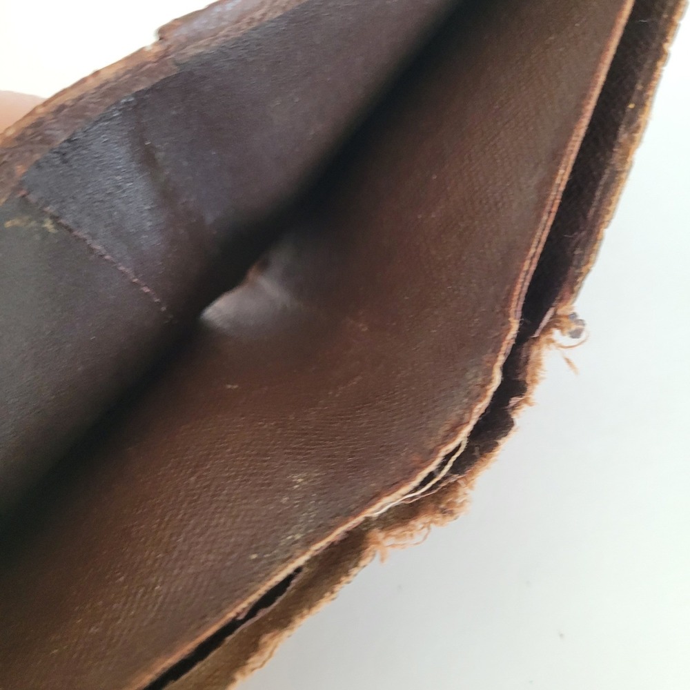 Louis Vuitton Damier Ebene Compact Wallet CA0064 Brown Checkered Bifold Spain - Picture 6 of 12